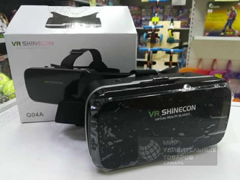 VR Box, 3D Очки виртуальной реальности VR SHINECON G04A, Доставка есть