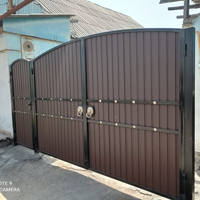 Варота забор перила тапчан навес агратки на заказ