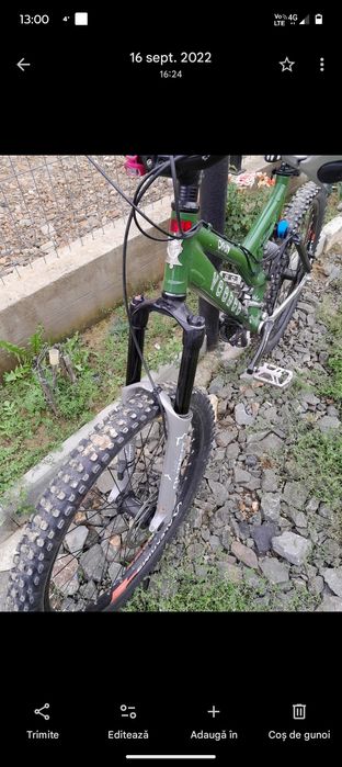 Vând bicicleta full sunpension