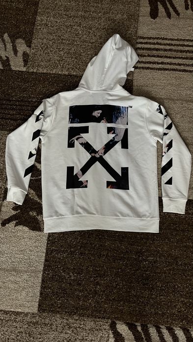 Hanorac Off White Zip