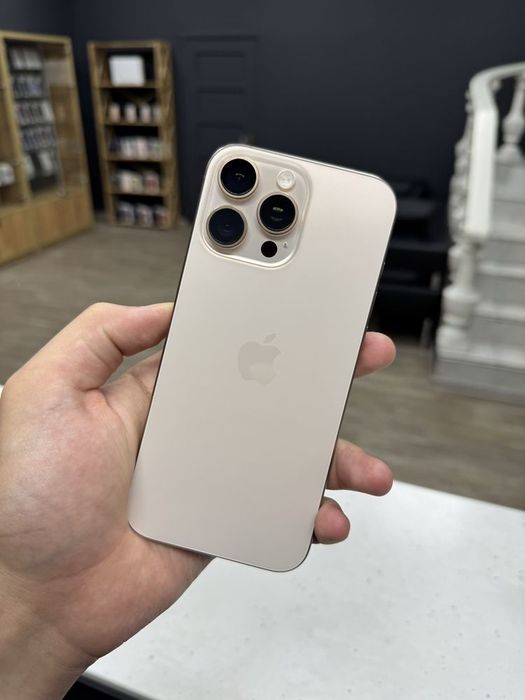 iPhone 16 Pro Max Desert Titanium 256gb 100%