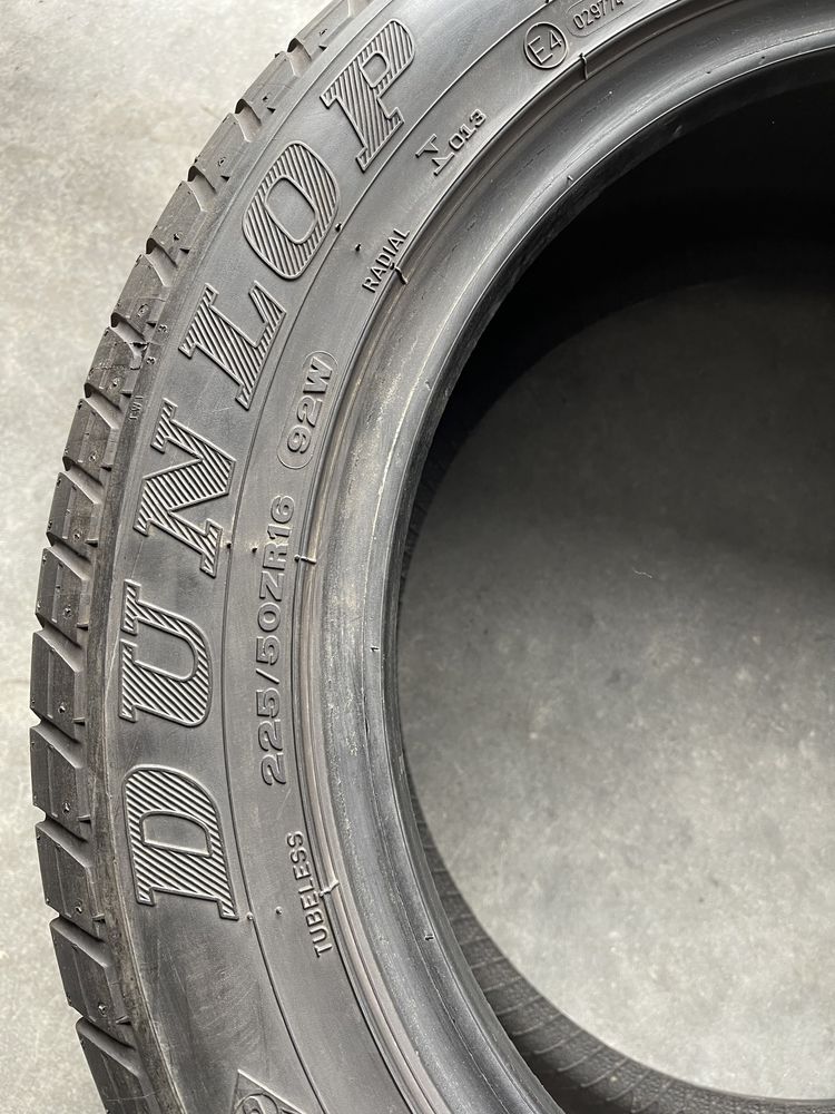 Set Vara 225/50R16 Dunlop Anvelope Cauciucuri Originale Profil 6.5mm