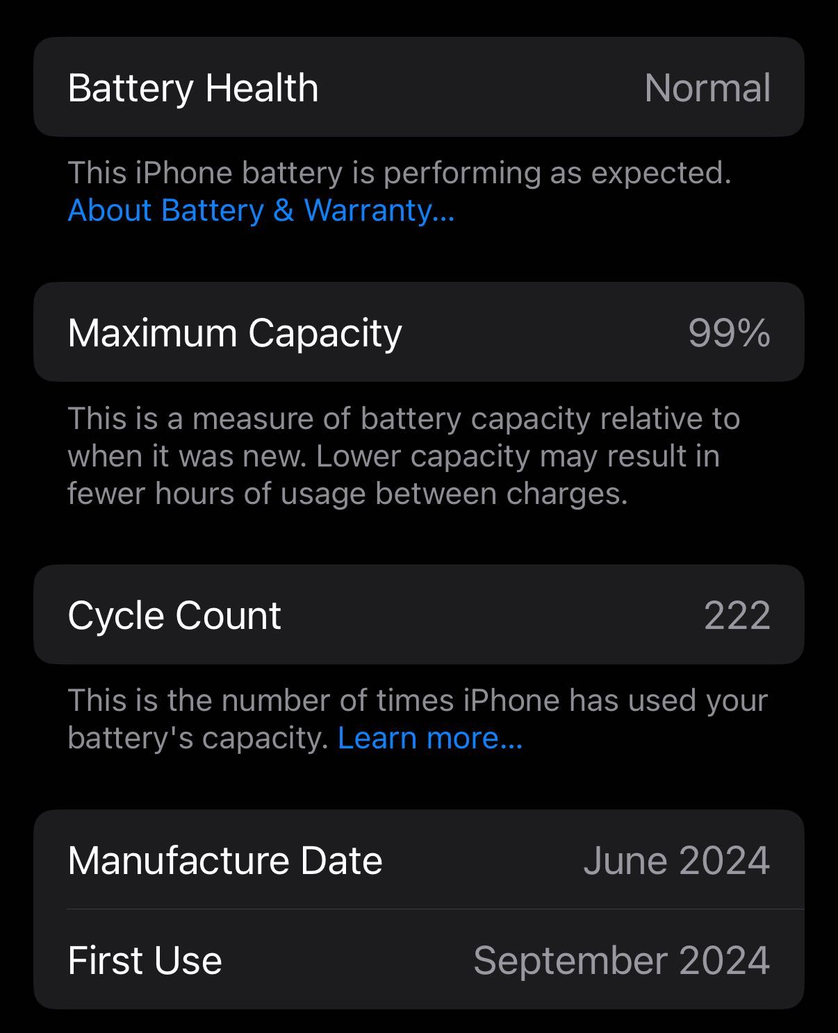 iPhone 16 Pro 128 GB - Като нов, черен, закупен в Испания