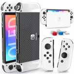 Carcasă husa andocare accesoriu Nintendo Switch OLED,mâner,capac deget