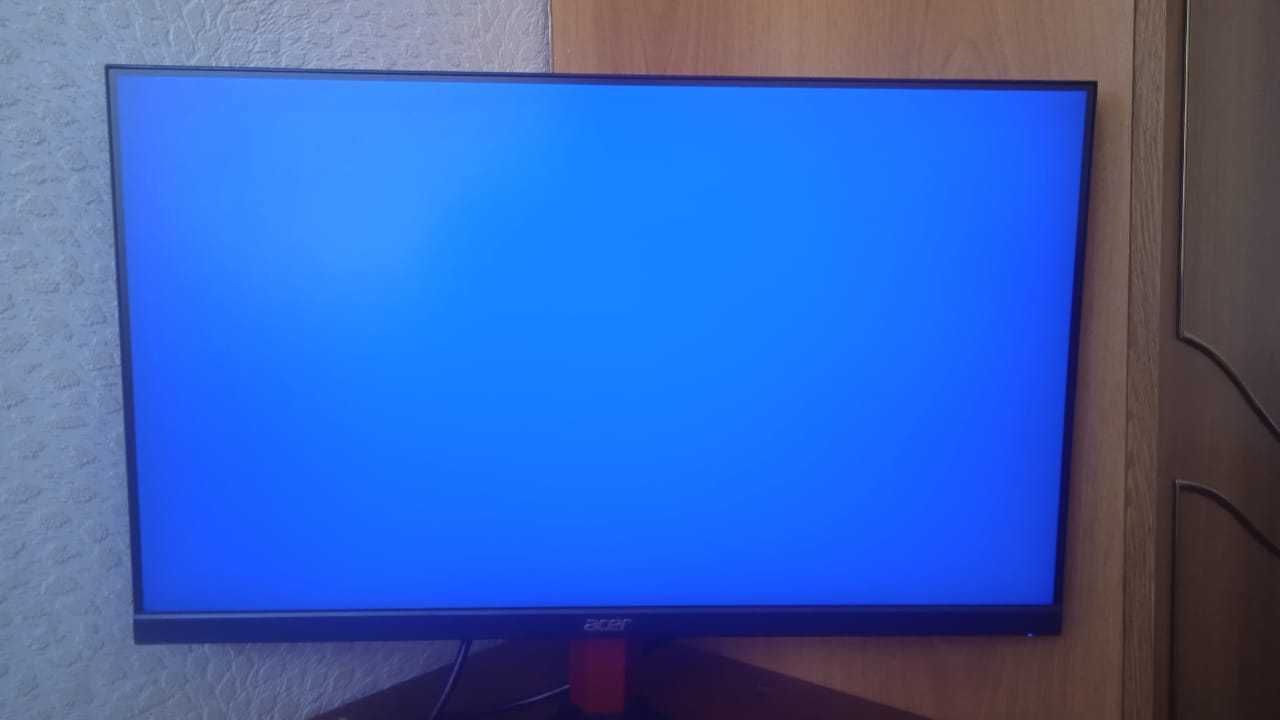 Монитор Acer 24 дюйма, месяц в использовании, документы есть