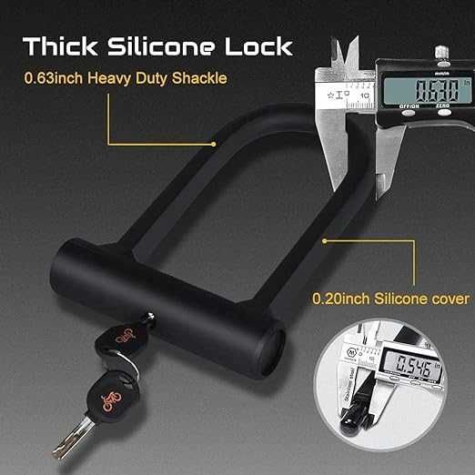 cifru bicicleta DINOKA U-Shaped Bike Padlock