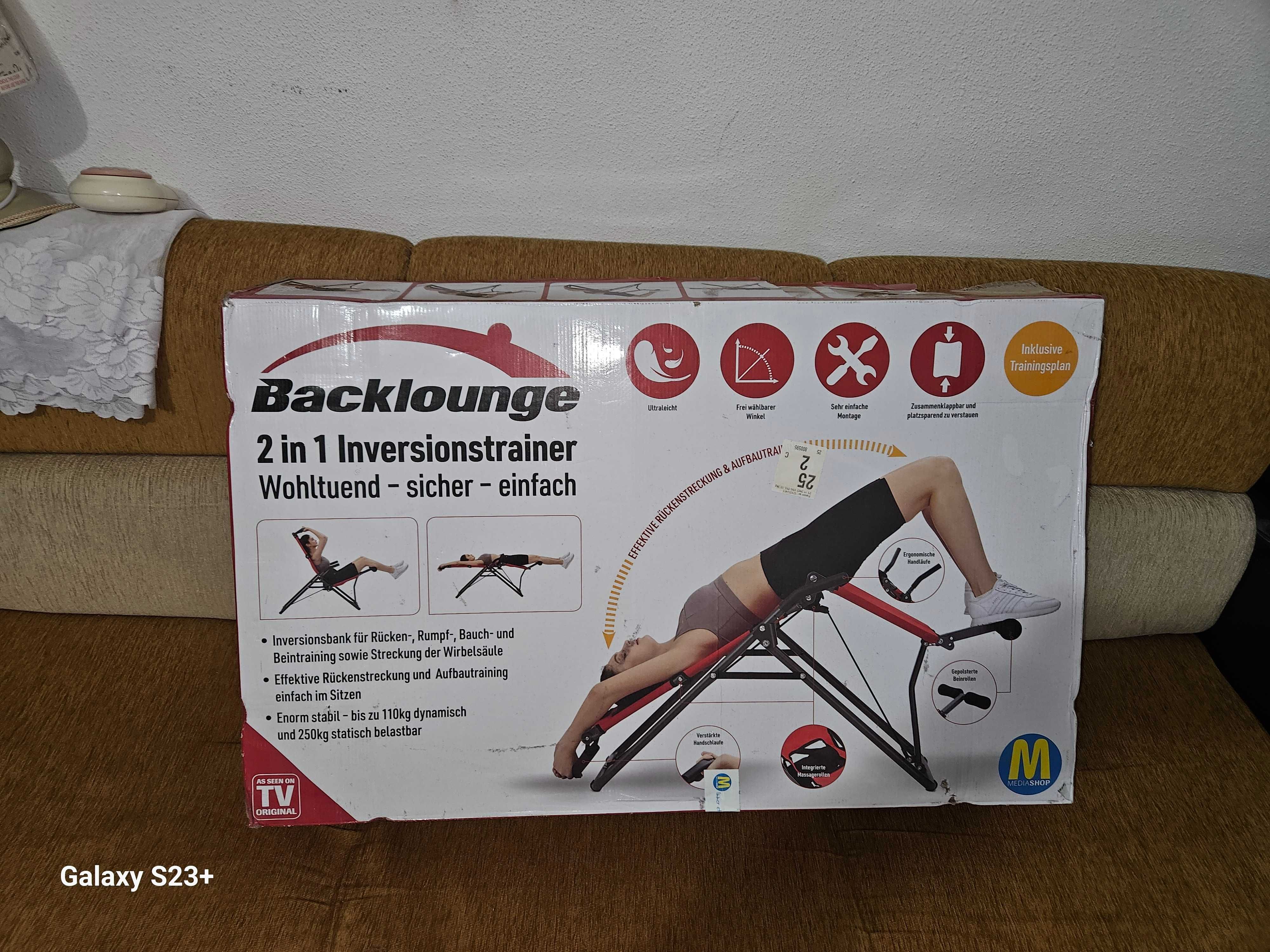 Banca abdomene BACKLOUNGE 2 in 1