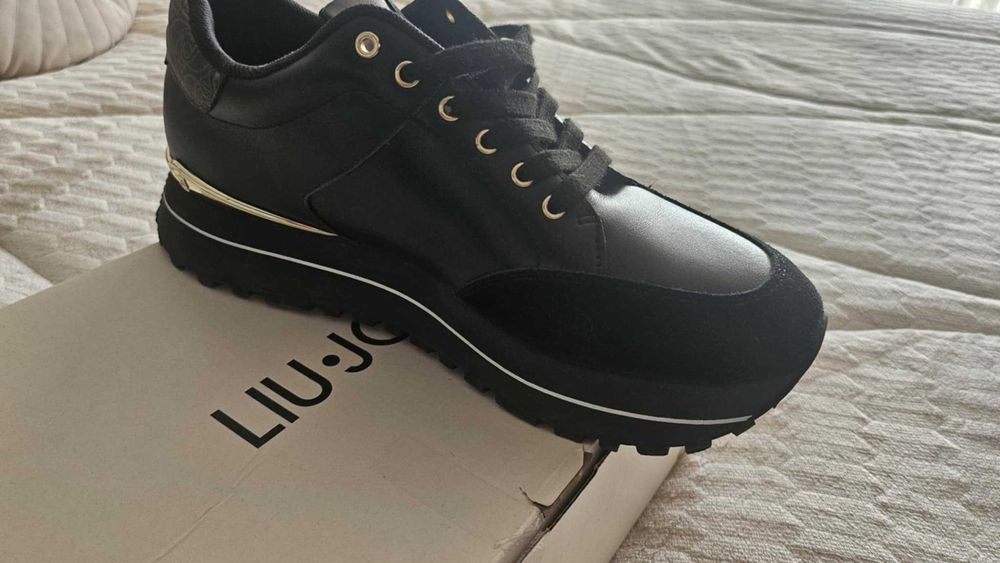 Сникърси Liu Jo Maxi Wonder 84 BF4095 PX545 Черен