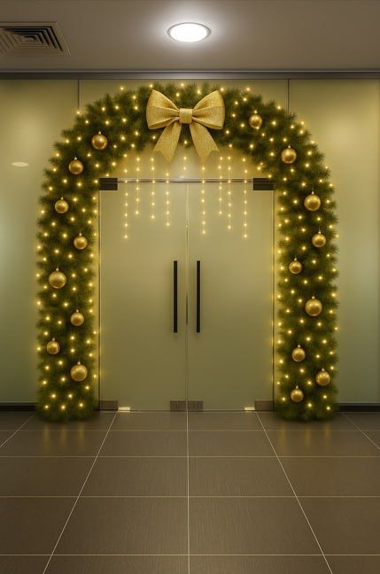 Новогодние оформление