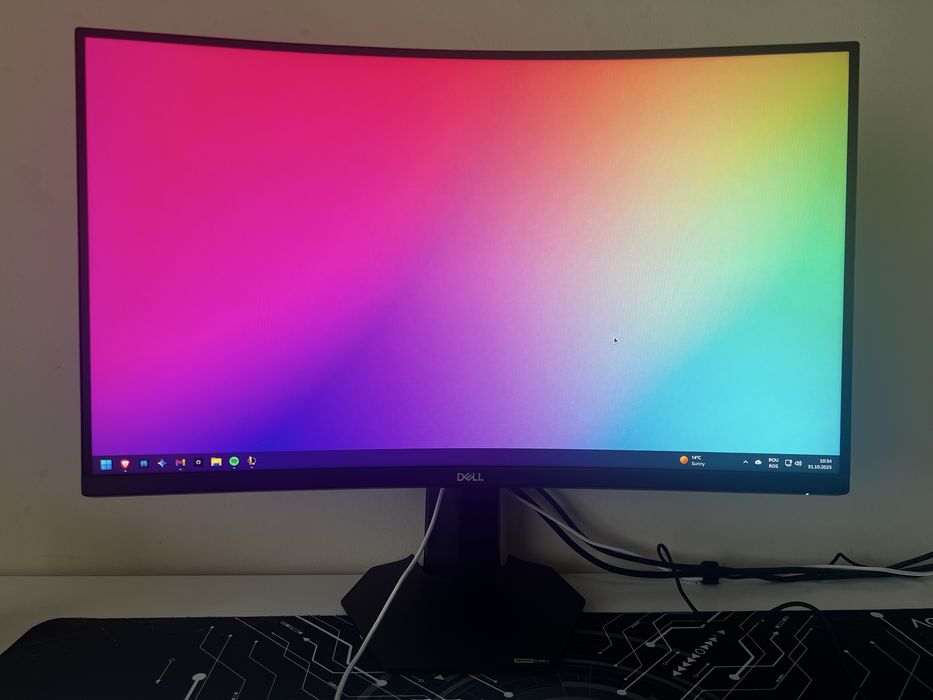 Monitor Gaming Curbat DELL 27 inch Full HD 144 hz, 1 ms cu Garantie