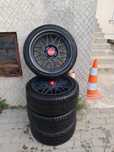 Jante BBS  18 5x112  gri antracit cu anvelope vara 235/40/18 XL