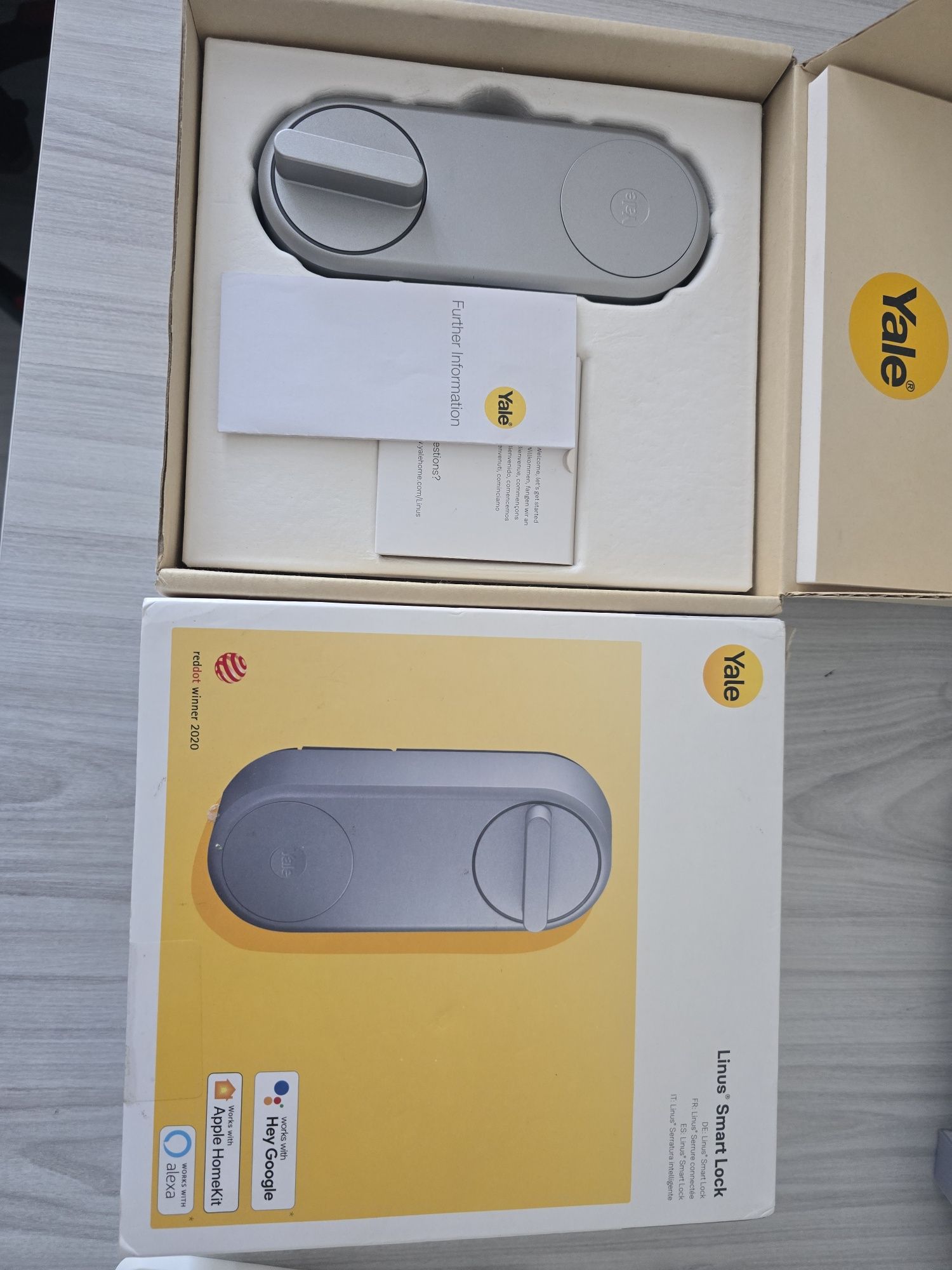 Yale linus smart lock смарт ключалка