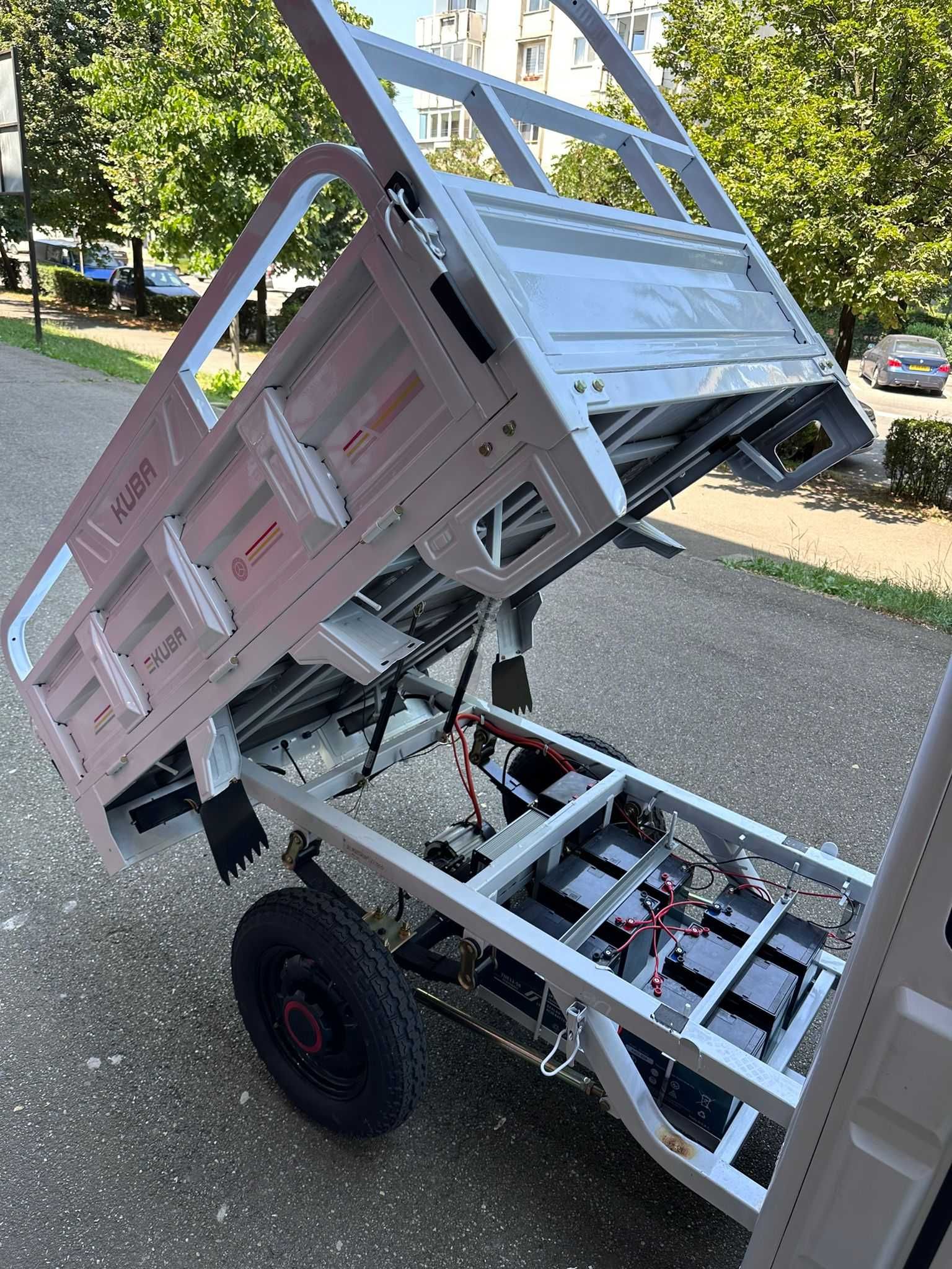 Triciclu Electric Kuba E-kamyonet FARA PERMIS - 70 km autonomie