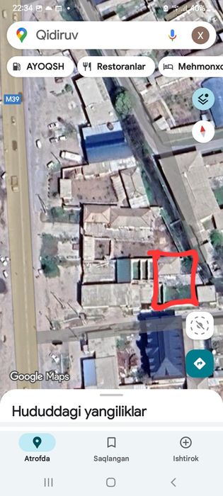 Markazdan Ilonhona M F D 4 sotli xolini yarimi sotiladi.