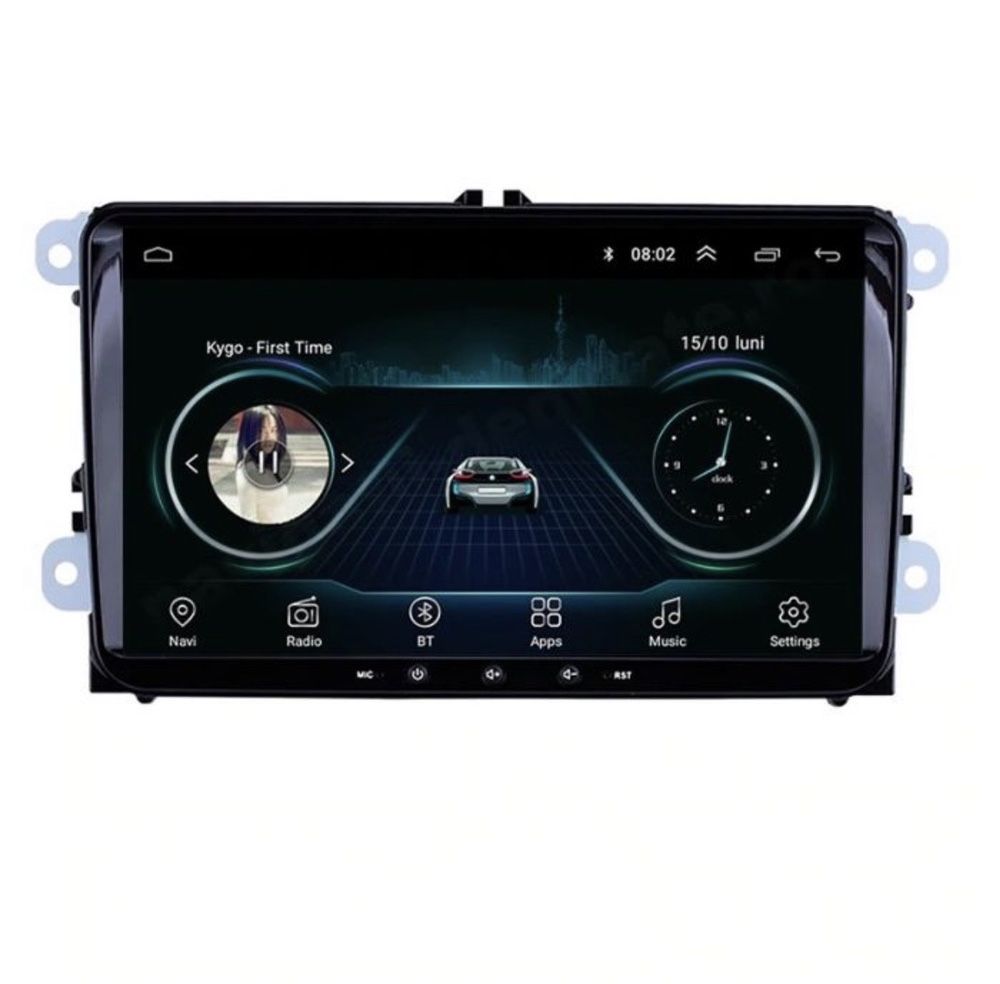 Navigatie GPS Android de 9 VW Golf 5, 6 Passat B6 B7 CC EOS Tiguan POl