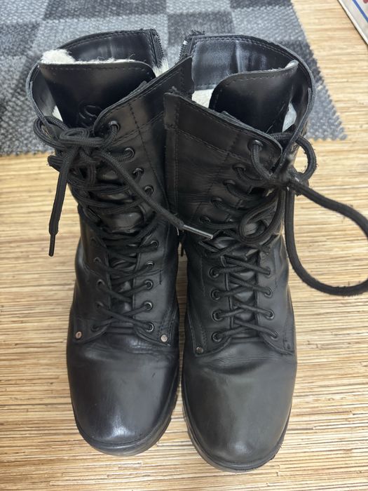 Берцы ZUBR хорошего качество натуральная кожа и шерсть