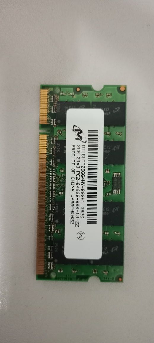 продам оперативку (озу) для ноутбука ddr 2  2Gb