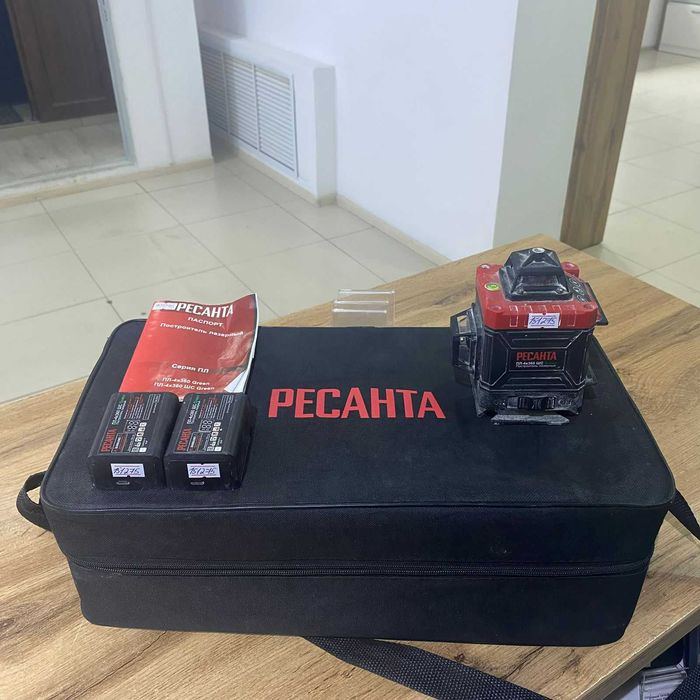 Лазерный уровень РЕСАНТА ПЛ-4x360/SK151275