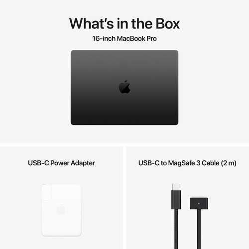 Ноутбук Macbook Pro 16.2 M4Max 16-Core/128Gb/40-Core GPU/ 2Tb  Black