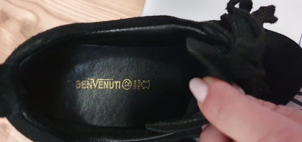 Pantofi eleganți piele naturala Benvenuti 32