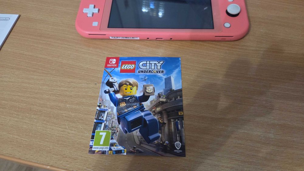 Nintendo Switch Lite 32 GB Coral + игра