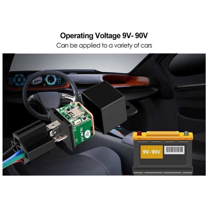 Автомобилен GPS тракер за проследяване в реално време