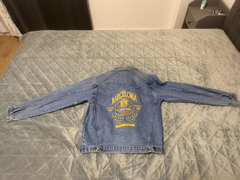 Винтидж дънково яке Барселона