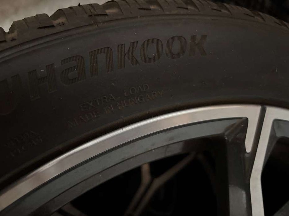Jante originale BMW X5 G05 X6 G06 741 M cu anvelope iarna Hankook roti