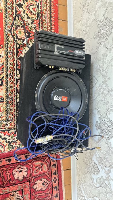 JBL Kalonka Sony 2kanalli usilitel simlari bilan 1mln