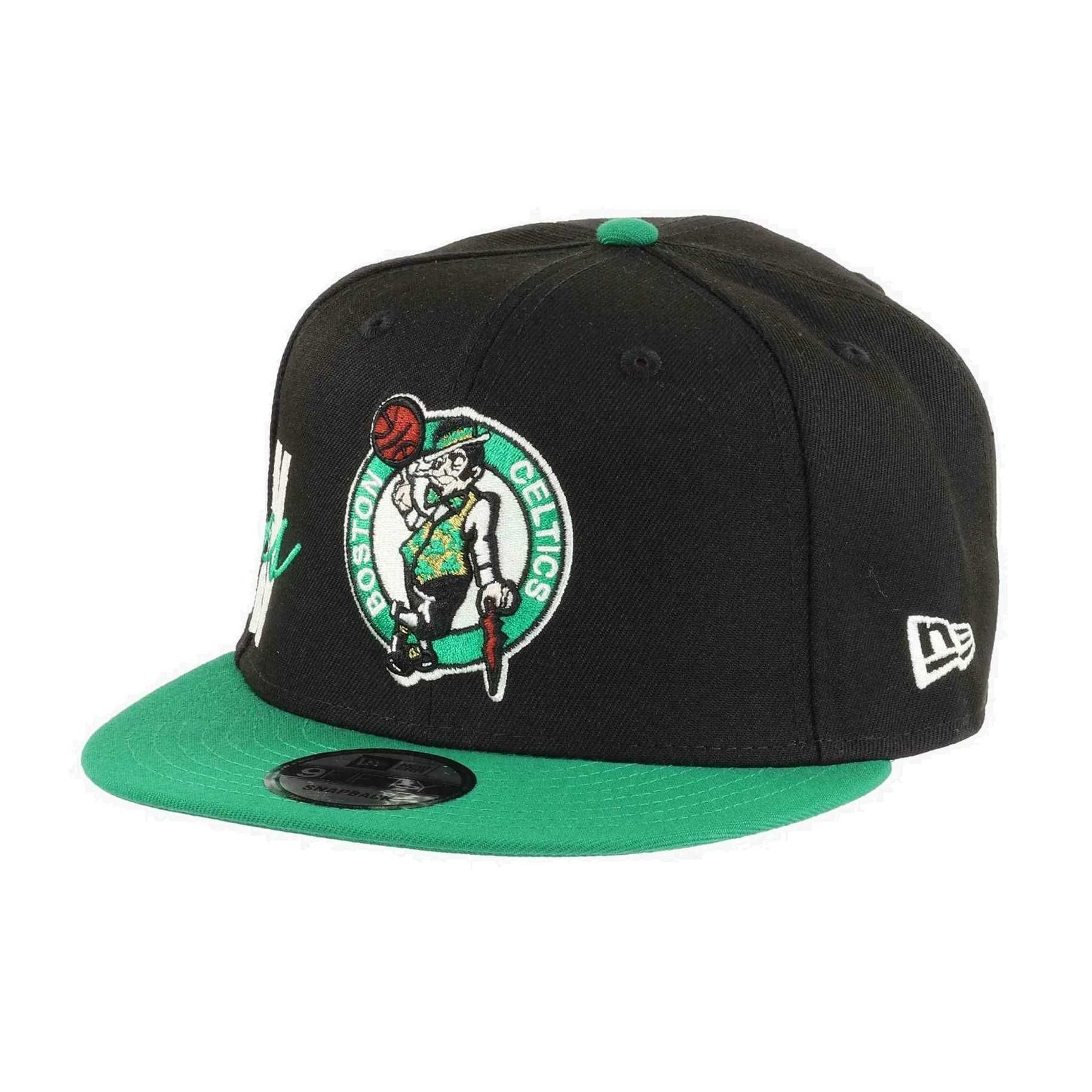 Sapca New Era 9fifty Boston Celtics Side Font Negru