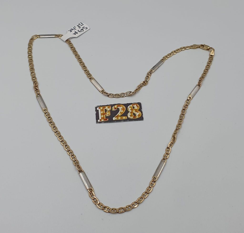 Amanet F28: Lant,Lanțuri din aur 14K