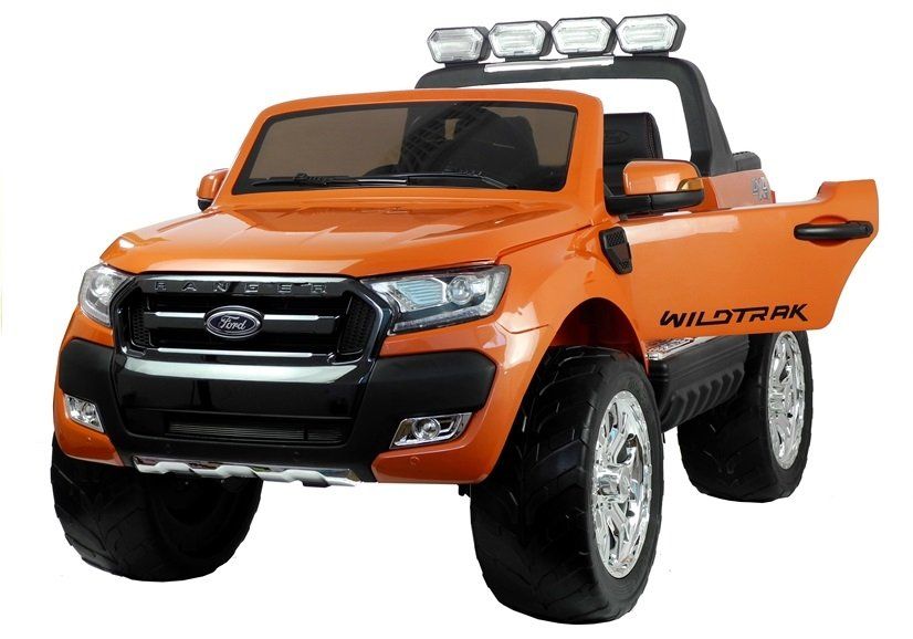 Masinuta electrica Ford Ranger 4x4 PREMIUM 180W #Portocaliu Metalizat