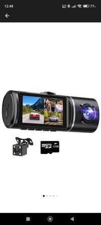 Camera Auto Tripla DVR , Full HD 1080p, Inregist