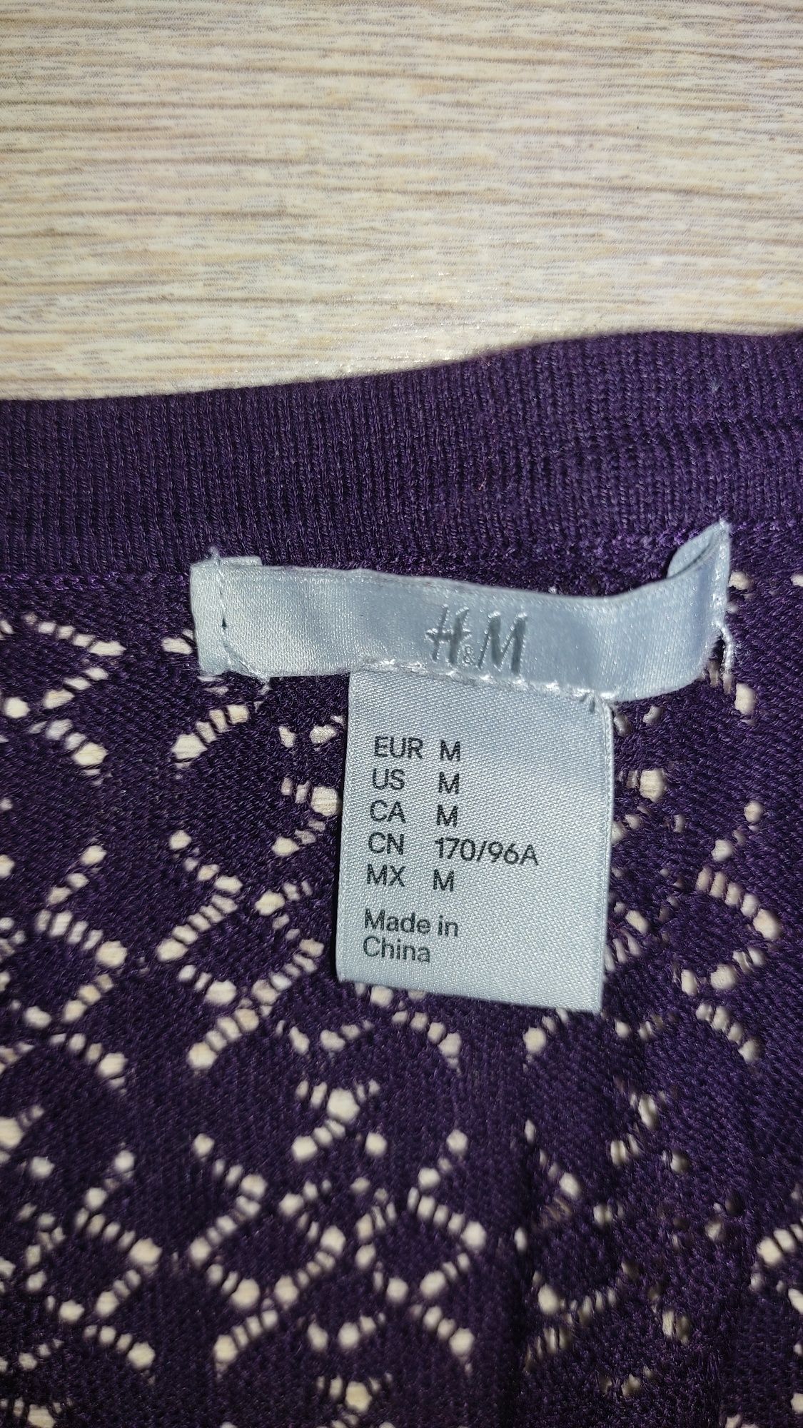 H&M Блуза дантелена жилетка тениска на  S / М дрехи