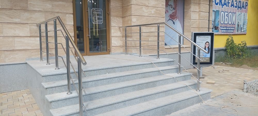 Изготовление хромированных перил и из триплекс стекла