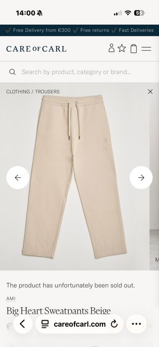 Ami Paris Sweatpants