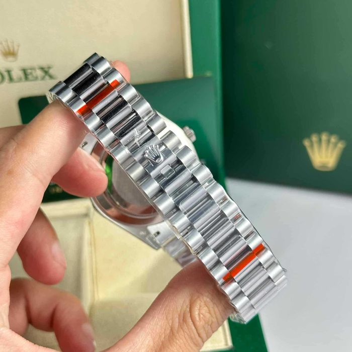 Rolex day-date 40mm сребро/