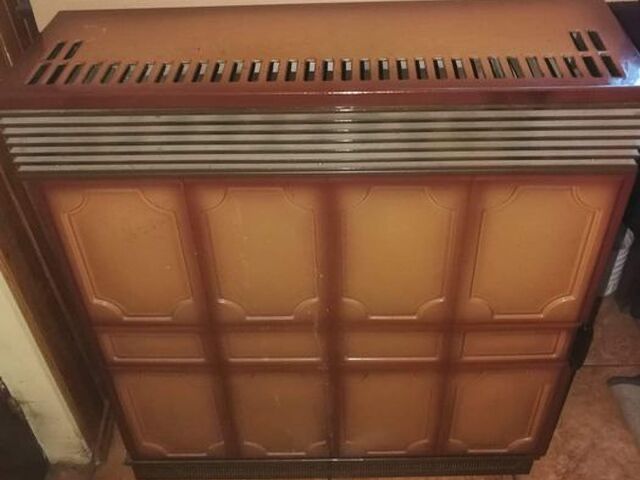 Vand convector pe gaz iesire la horn