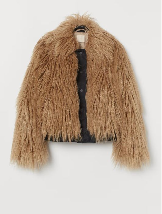 jachetă h&m imitație de blană