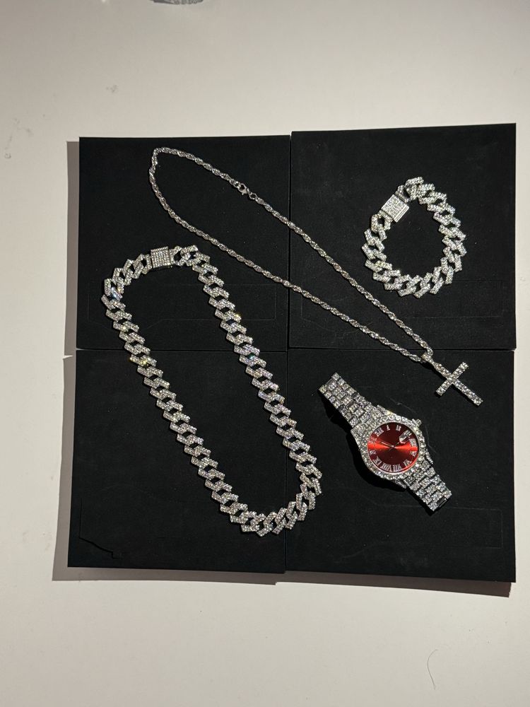 Set 4 Accesorii Lant Ceas Bratara