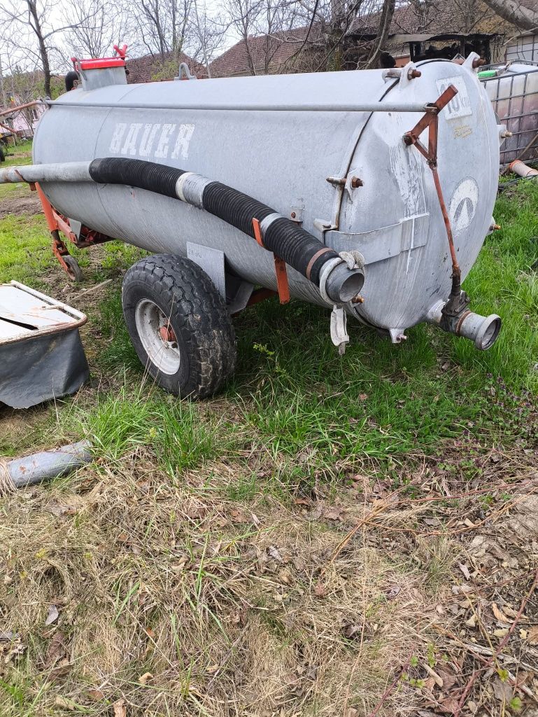 Vidanja zincata (vidanjare,vitanja, cisternă) 3000 litri galvanizata