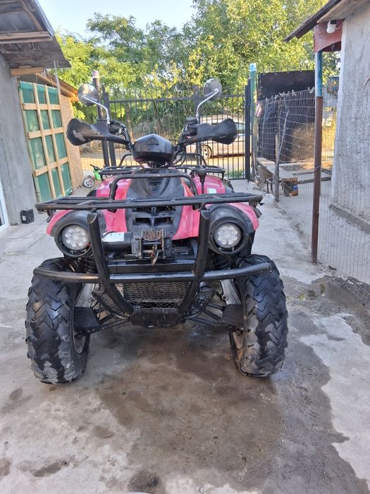 AtvLinhai 300 4×4 și drujba Stiller mezee231