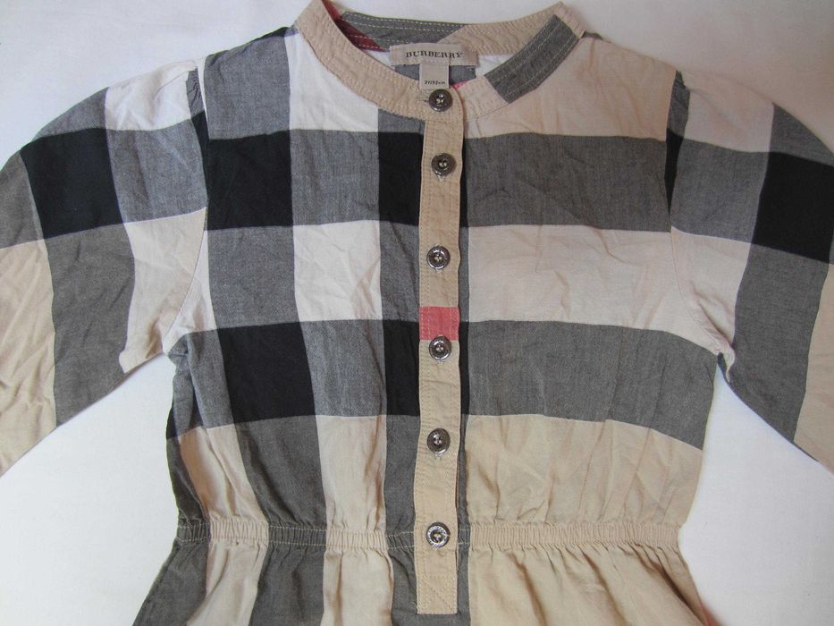 Rochita fetita Burberry, masura 92cm (2 ani), 97%bumbac, ca noua