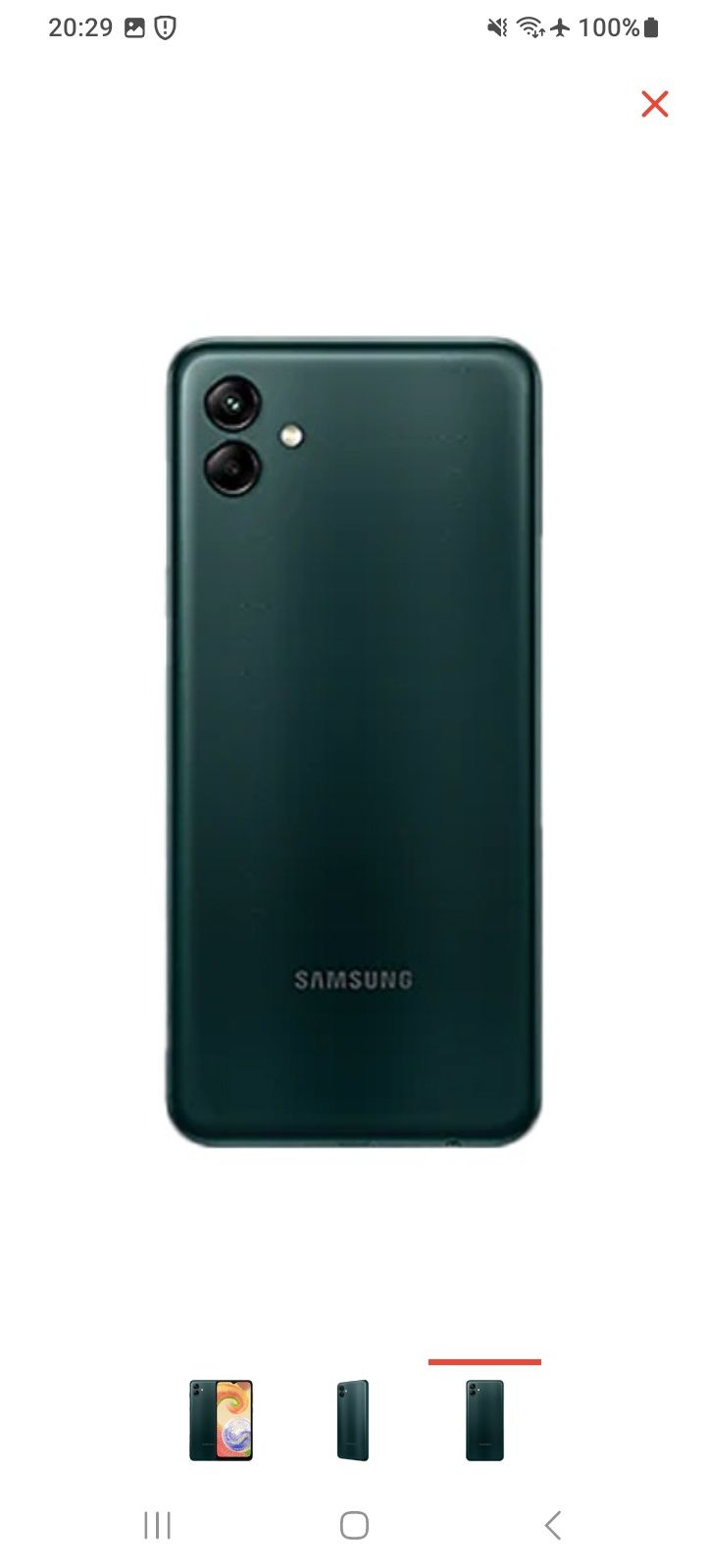 Продам новый смартфон Galaxy A04...использовала всего лишь месяц.