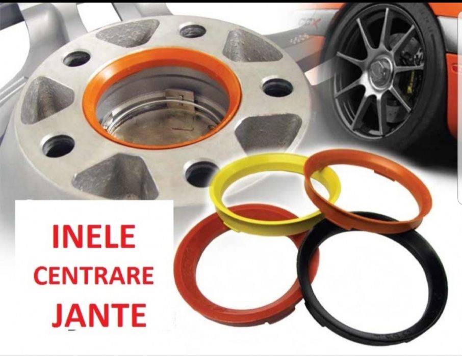 Inele centrare , ghidaj jante aliaj si otel