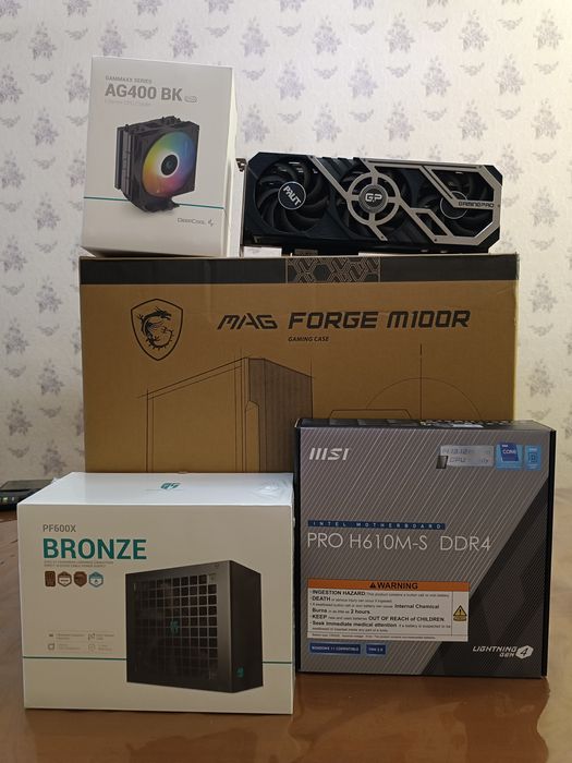 Игровая сборка 12400f/16GB RAM/Palit Gaming Pro RTX3070