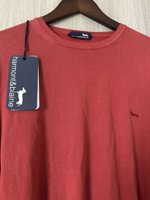 Памучен мъжки пуловер Harmont & Blaine