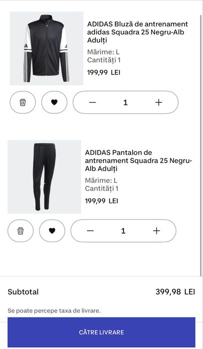 Trening Adidas Squadra 25