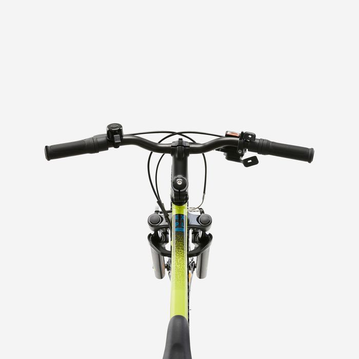 Bicicletă Mtb St 500 24" galben copii - produs resigilat Decathlon