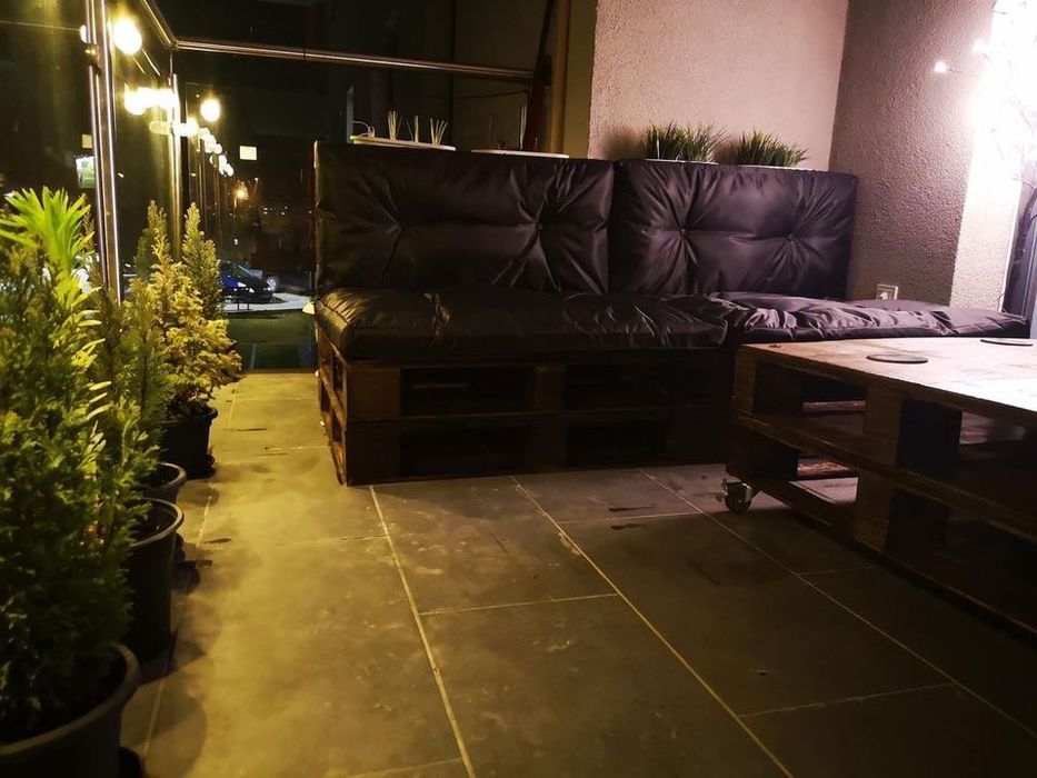 Saltele exterioare model butoni,saltele terasa
